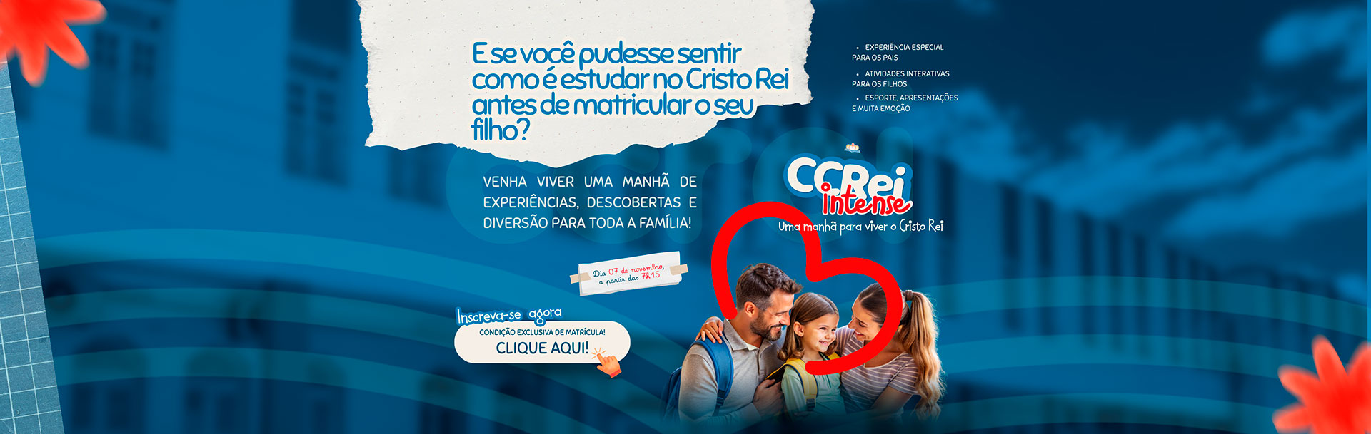 Colégio Cristo Rei, 83 anos.